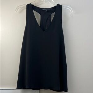 Banana Republic Black V-Neck Tank Top